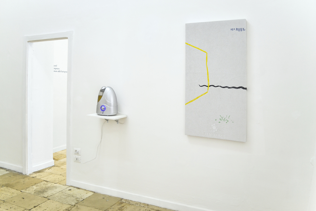 Seminal bricolage (first attempt), Erik Larsson, Freddy Tuppen, installation view