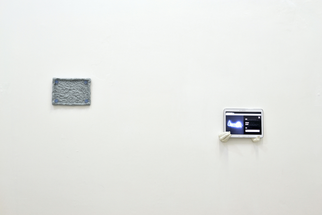Seminal bricolage (first attempt), Agnes Calf, Dorota Gawęda & Eglė Kulbokaitė, installation view