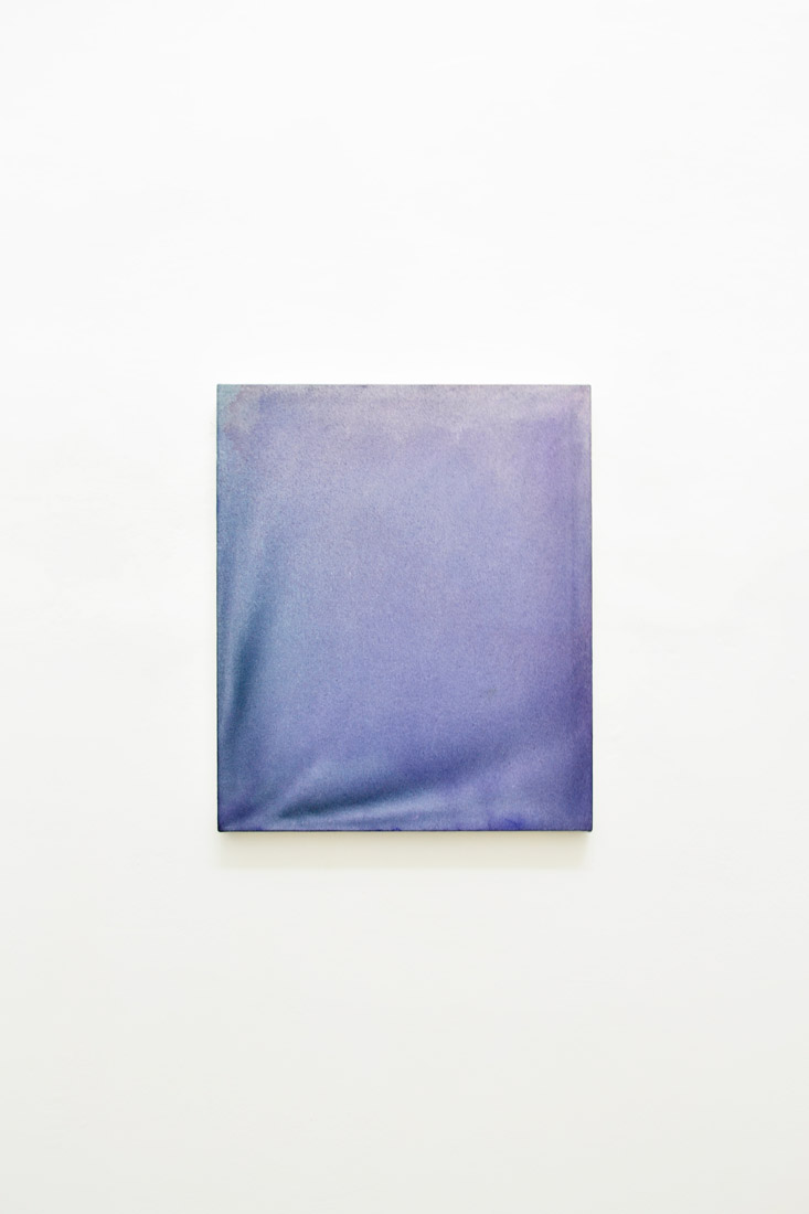 Yuichiro Kikuma, Untitled, 2016, acrilico su calicò, 35,5×42,5 cm